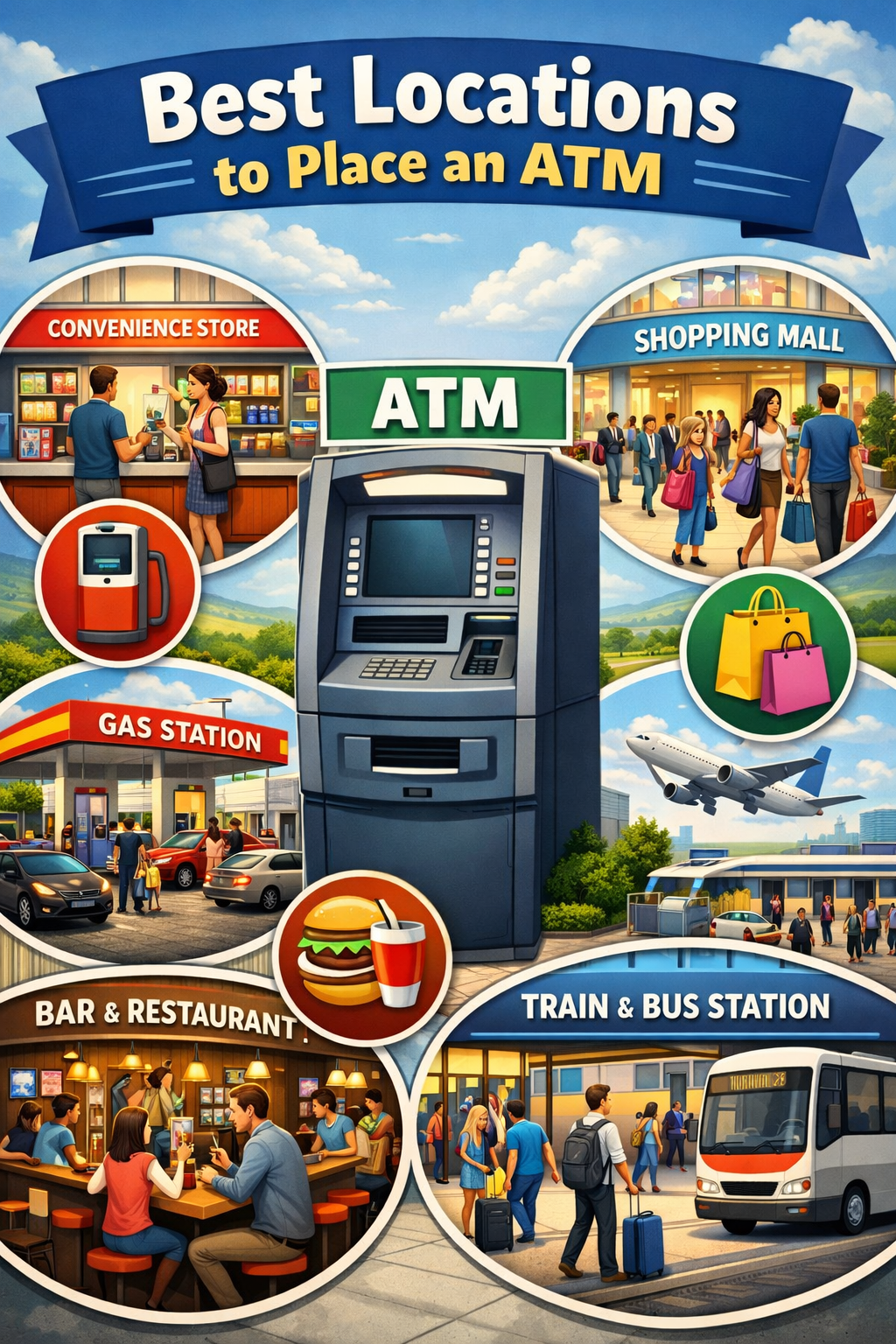 Best Locations for ATM Machines