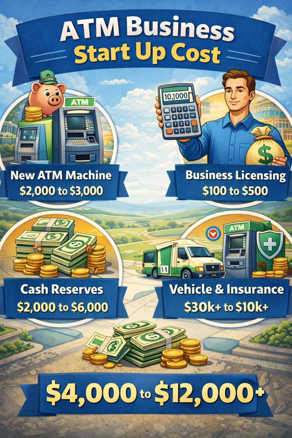 ATM Business Startup Cost